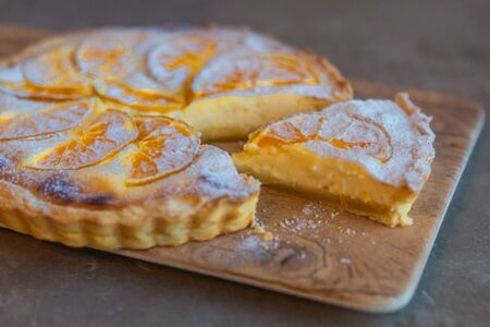 Пирог с ароматным мандарином