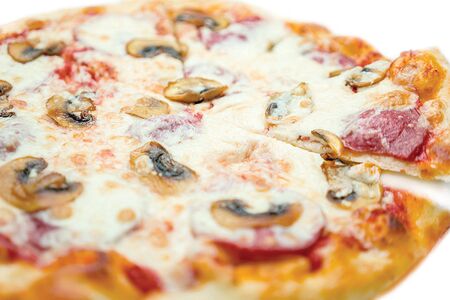 Ветчина и грибы