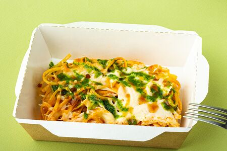 Ленивая лазанья куриная