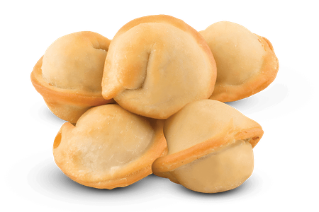 Жареные пельмени