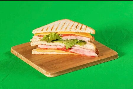 Сэндвич с ветчиной и сыром