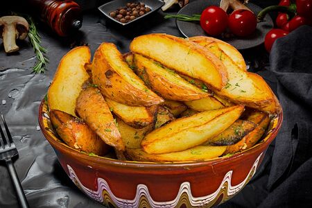 Картофель по-деревенски