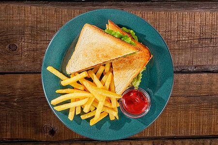 Сэндвич с беконом гриль