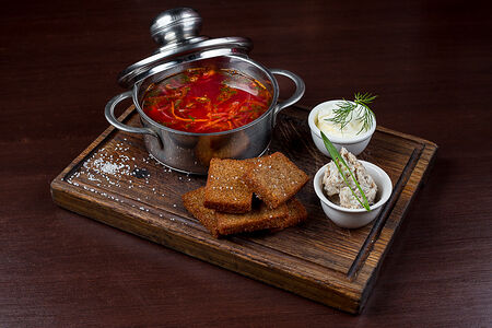 Борщ с говядиной