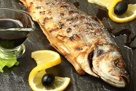 Сибас гриль