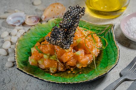 Тартар из лосося