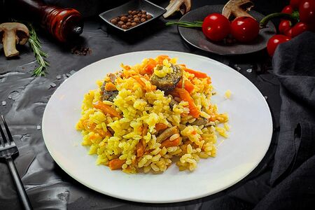 Плов с индейкой