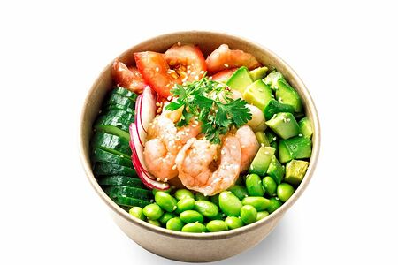 Поке с креветкой