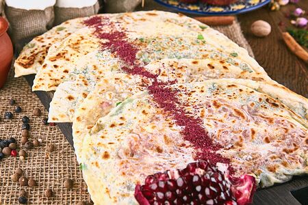 Кутаб с зеленью