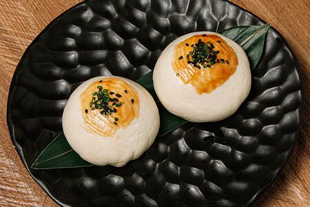 Бао говяжий язык, шиитаке