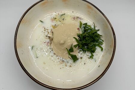 Окрошка на кефире