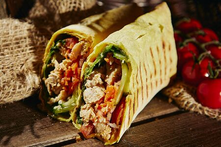 Шаурма с креветкой