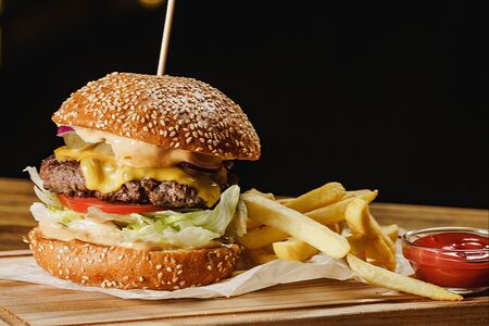 Острый бургер