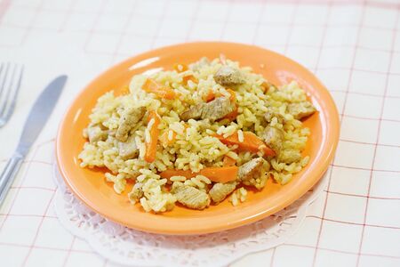 Плов с мясом