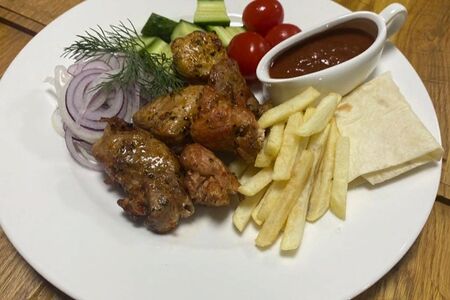 Шашлык из cвинoй корейки