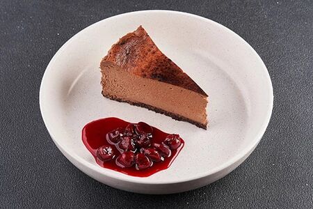 Баскский шоколадный чизкейк