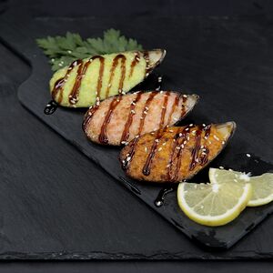 Запеченные мидии