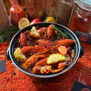 Раки варёные по-болгарски семечка (50-60шт)