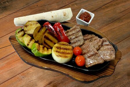 Гриль сет со свининой