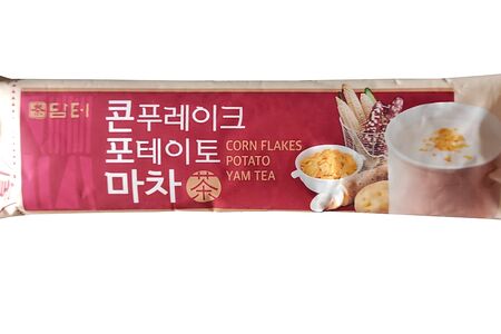 Чай с кукурузными хлопьями в гранулах