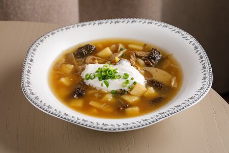 Суп из белых грибов