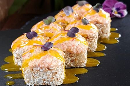 Ролл Yogan chikin с курицей