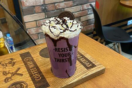 Черничный шейк