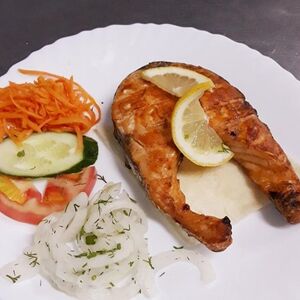 Шашлык из сёмги