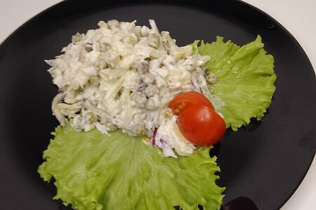 Салат рыбный с дымком