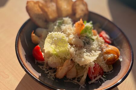 Цезарь с креветками