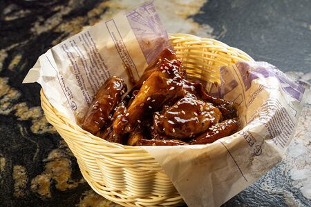 Острые куриные крылья