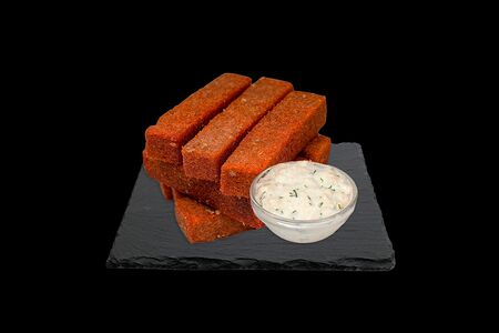 Гренки чесночные