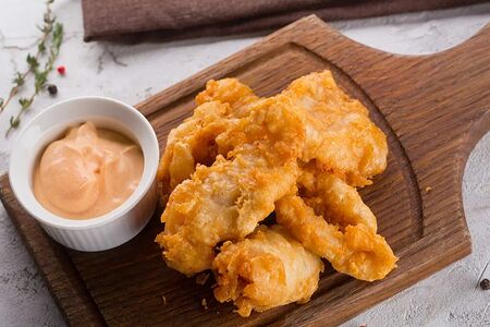 Кальмары в темпуре