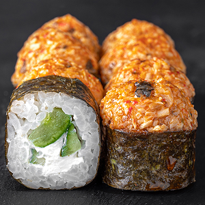 Запеченный Ролл Нью-Йорк