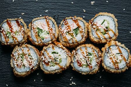 Темпура ролл с крабом