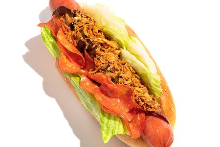 Пеппи длинный хот-дог