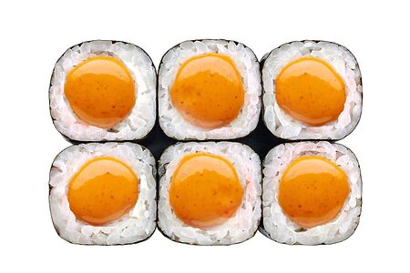 Классический ролл спайси лосось