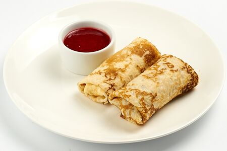 Блинчики с творогом