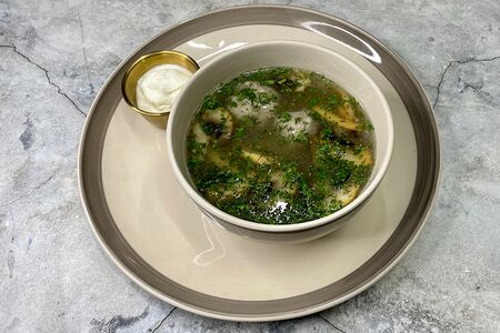 Грибной суп с фрикадельками