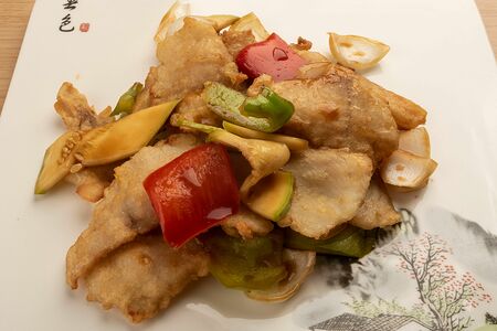 Филе рыбы в соусе терияки