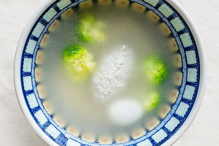 Суп куриный со звездочками