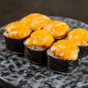 Запечный ролл с крабовым миксом