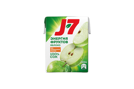 Сок J7 яблочный 0,2 л