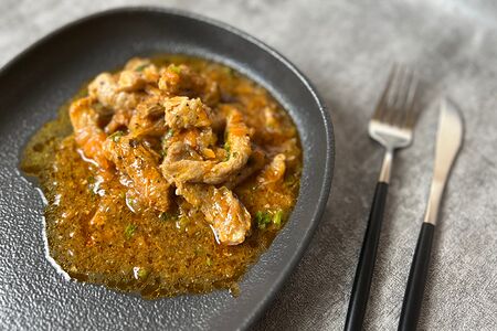 Поджарка из свинины