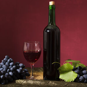 Կարմիր անապակ գինի Եռանկյունի