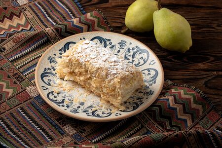 Наполеон с малиной