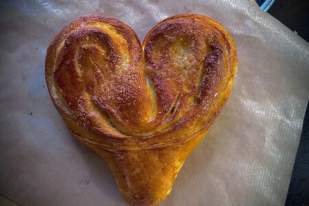 Булочка Сердечко