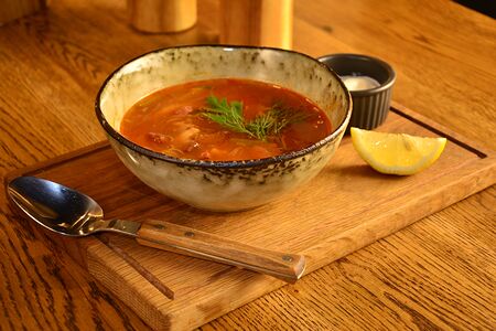 Мясная солянка