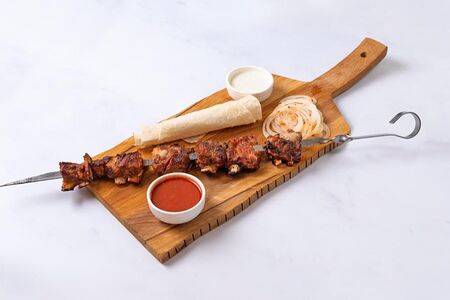 Шашлык из бараньих ребрышек