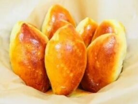 Пирожки с яблоком 5шт